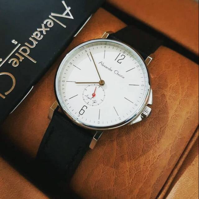 jamtangan pria/ cowok Alexandre Christie ac8458 original