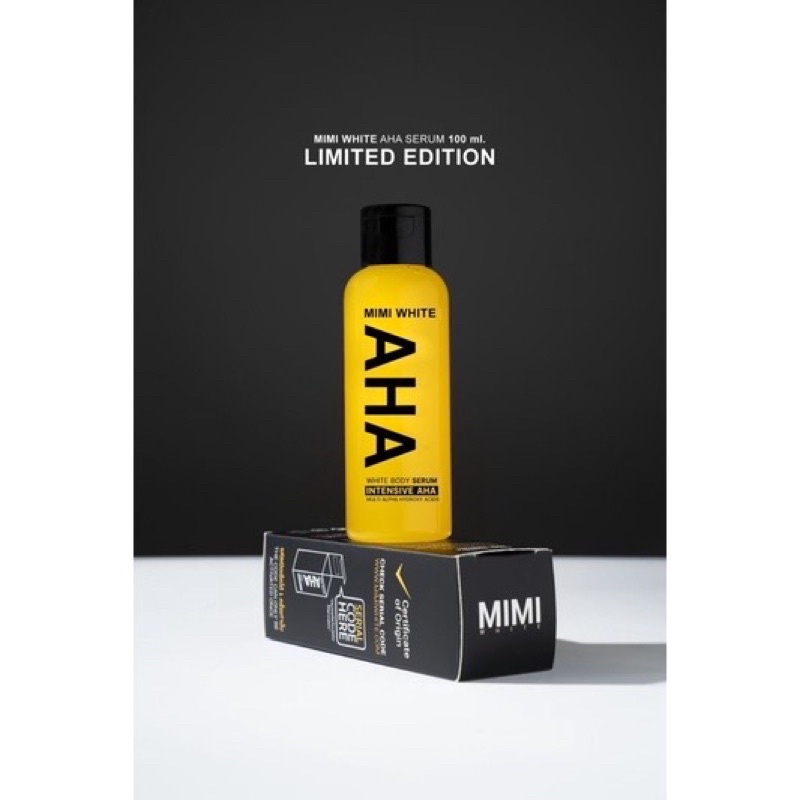 MIMI WHITE AHA SERUM 100ML BIG SIZE