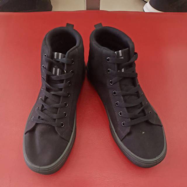 Sepatu sekolah hitam polos  dewasa  smp/sma