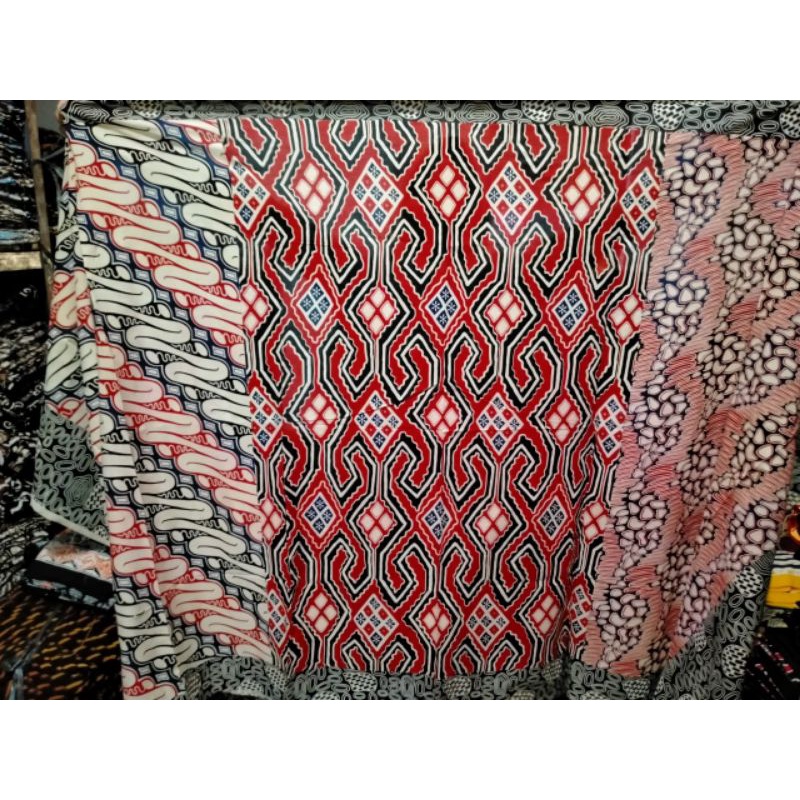  Motif  Anyaman  Batik Jual Kain Batik Print Embos Motif  