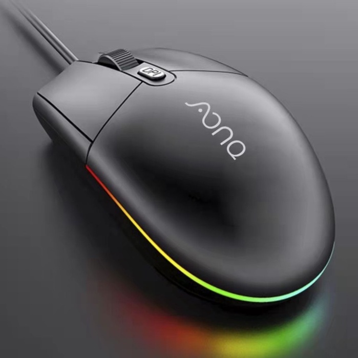 SKU-1286 MOUSE GAMING 4 TOMBOL RGB LED LG100 BACKLIGHT DPI LG-100