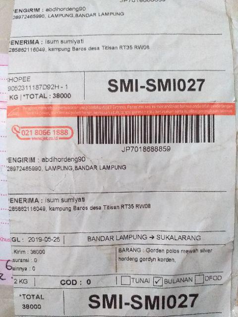 Gorden Polos Mewah Premium Embos Silver Hordeng Gordyn Korden