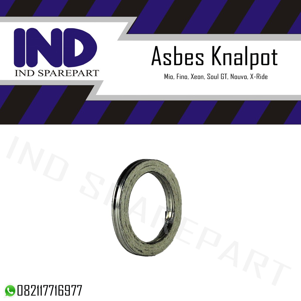 Gasket Knalpot/Packing Knalpot Mio J/Mio Soul/Mio GT/Fino/Xeon/Soul GT/Nouvo/X Ride