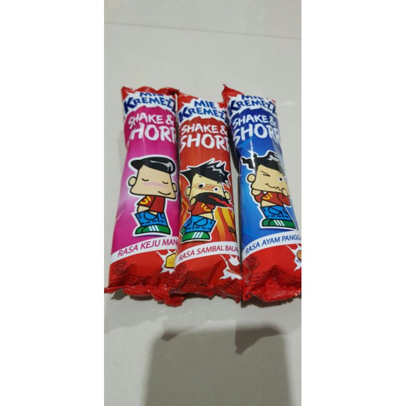 

mie kremezz shor 3pcs