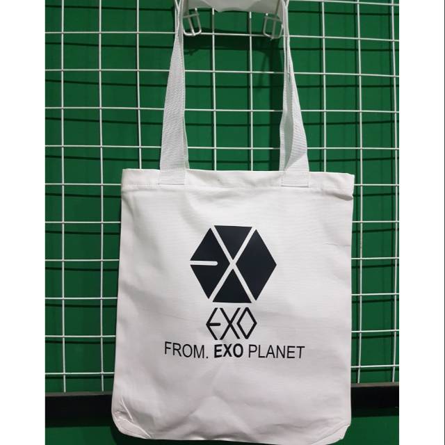 tas tote bag exo planet kpop