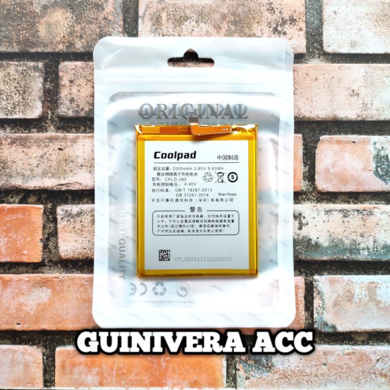 BATRE BATERAI COOLPAD MAX LITE R108 CPLD-380 / BATTERY BATERAI / COOLPAD CPLD380 CPLD-380 / COOLPAD 