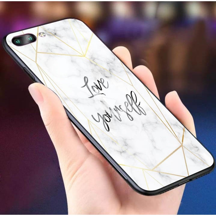 [K33] Soft Case Glass Marble For Oppo/Vivo/Xiaomi/Samsung/Iphone/Realme