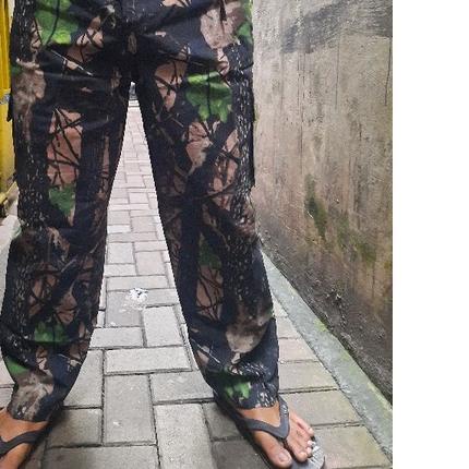 ▼ setelan baju hunting berburu full set tas ~ celana camo pdl ✩