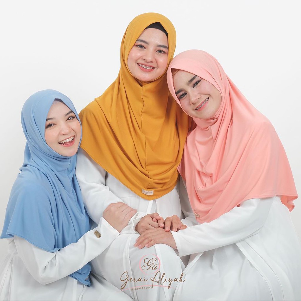 Gerai Aliyah | Bergo Kalila // bergo instan // bergo daily // bergo jersey // bergo daily jersey-7