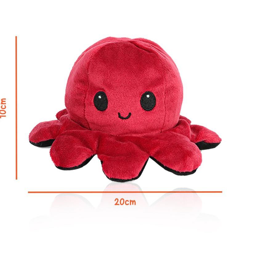 Termurah Kode 288 Mainan Boneka Gurita Bolak Balik 20x10 Boneka Cumi Flip Flop Kekinian Kids Land Shopee Indonesia