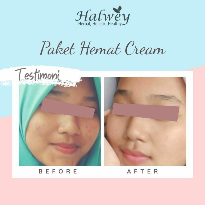 Paket Hemat Cream Halwey