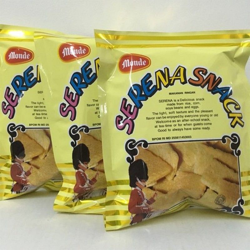 

MONDE SERENA SNACK GOLD 50 GRAM - SNACK BERAS LEMBUT GURIH RENYAH