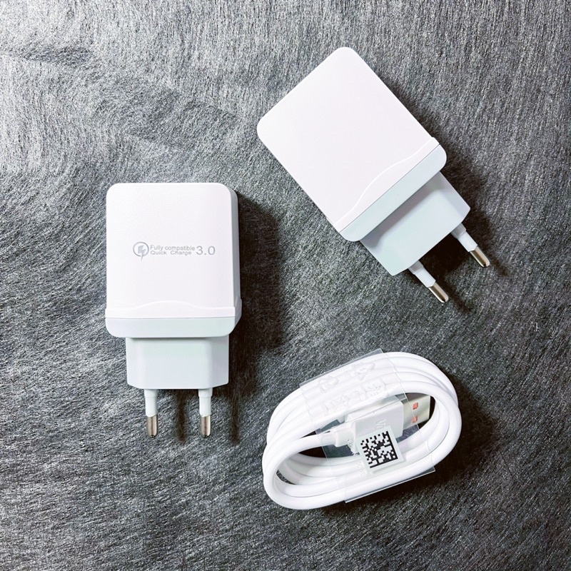 【CA012】[GROSIR/COD]Skyhigh Charger 1A/2A/QC3.0 22.5W Fast Charging Travel Adaptor Colokan USB Port QC3.0 Quick Charging