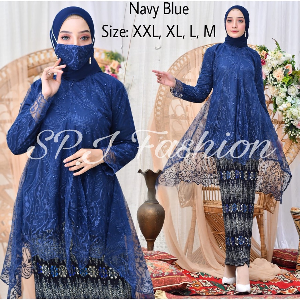 launching Set Kebaya BUSUI/Kebaya BUSUI Modern/Kebaya Tunik Tulle/kebya pesta /kebaya wisuda/kebaya modern