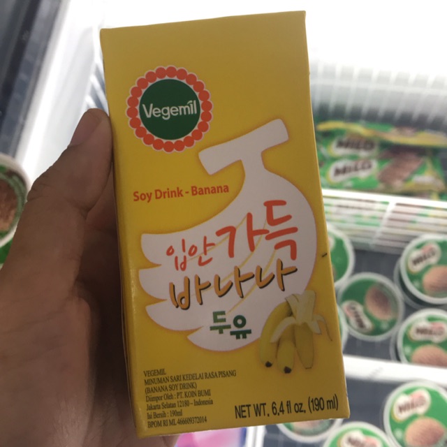 

vegemill soybanana milk drink