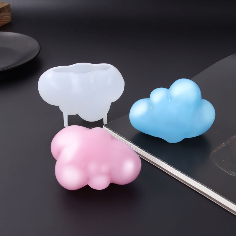 Siy Cetakan Resin Epoksi Bentuk Awan 3d Bahan Silikon Untuk Kerajinan Tangan Diy