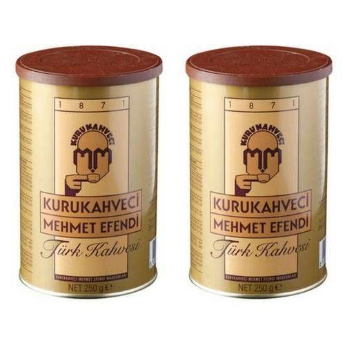 

vd201r Kopi Turki Kurukahveci Mehmet Efendi Kemasan Kaleng 250 Gram. Ds20X11