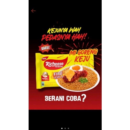 

mie richeese mi instan mie goreng rasa keju