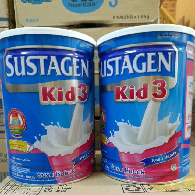 SUSTAGEN KIDS 3+ VANILA 1800GR