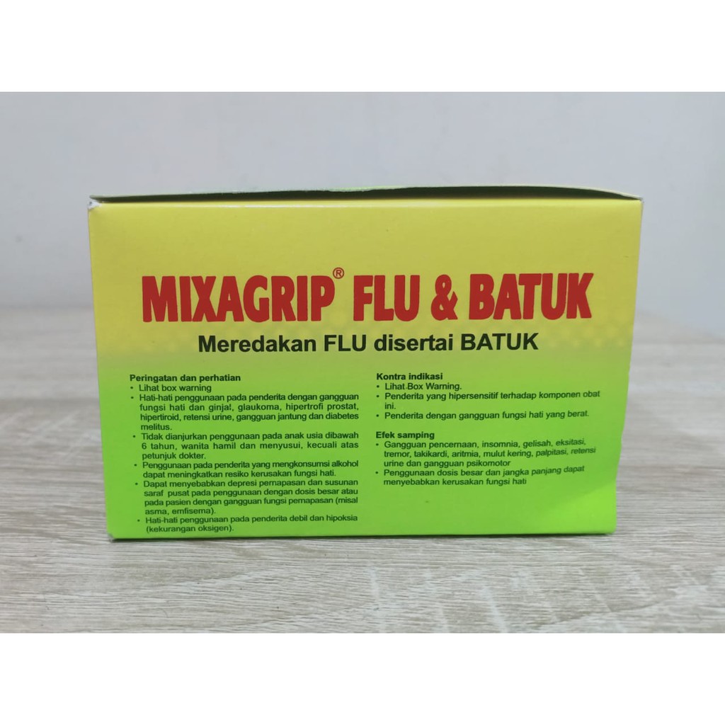 MIXAGRIP FLU DAN BATUK 4 KAPLET