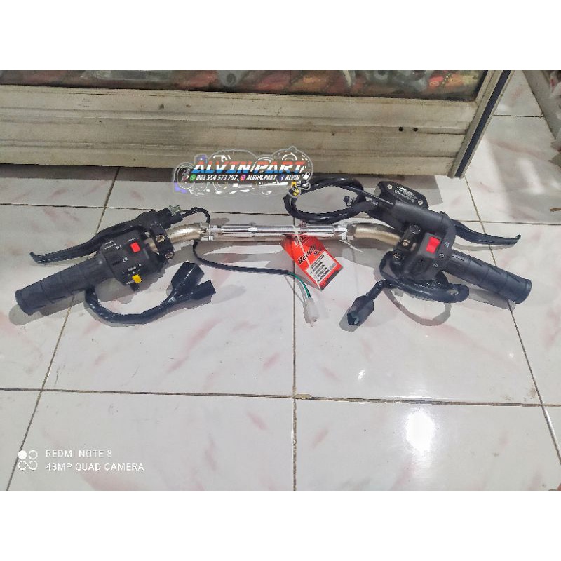 Paket hemat stang stir day copy daytona type low CB GL MEGAPRO TIGER GL100