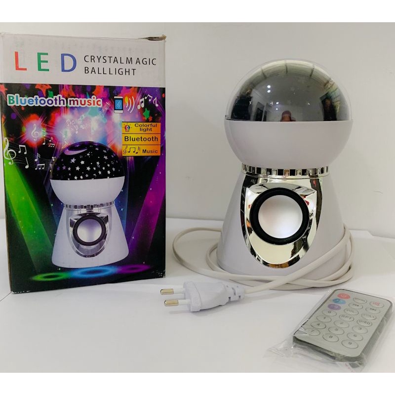 Lampu Disco Proyektor Plus Speaker Bluetooth UFO 961-2