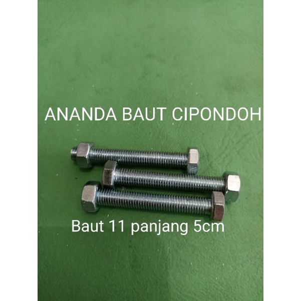 Baut 11 panjang 5cm