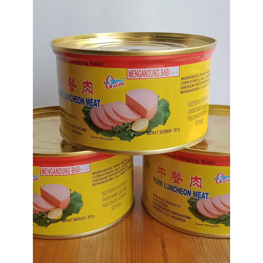 

Pork luncheon meat 397 g