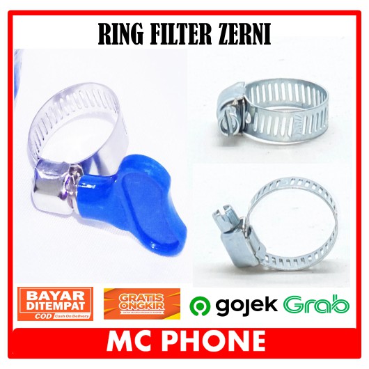 Klem Claim Clamp Saringn Filter Zerni Zernii Keran Saringan Selang