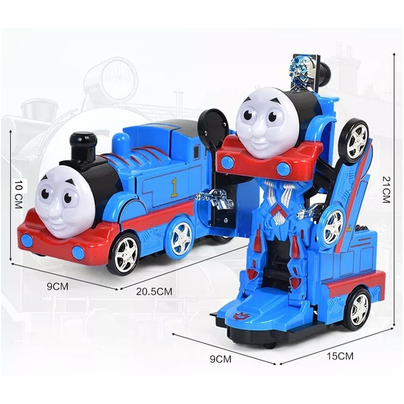 Mainan anak laki laki Train Go Go 2in1 / Kereta Robot Transformers 2in1 / Mainan anak