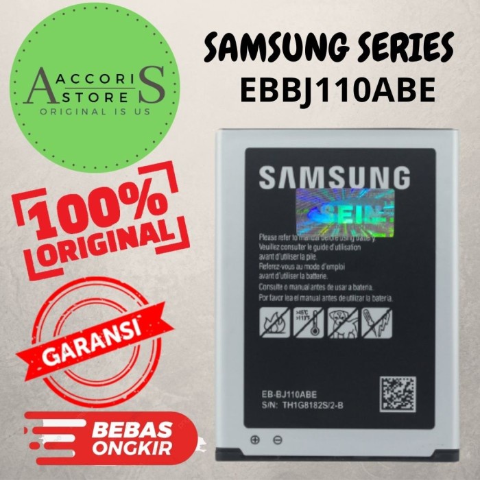 Batre baterai samsung J1 ACE/J110  EB-BJ110ABE ORI 100%  (SAMSUNG)