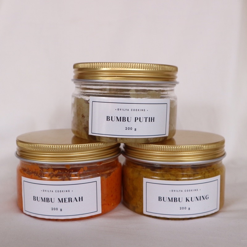 

BUMBU INSTANT | BUMBU MERAH | BUMBU PUTIH | BUMBU KUNING | BAWANG PUTIH SLICE | BAWANG MERAH SLICE | BUMBU OVILYACOOKING