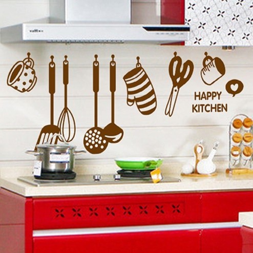 RELIZA WALLSTICKER KITCHEN DAPUR AY6017 STIKER DINDING / WALL STICKER