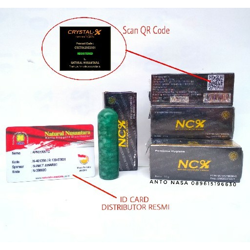 Crystal X original PT Natural Nusantara