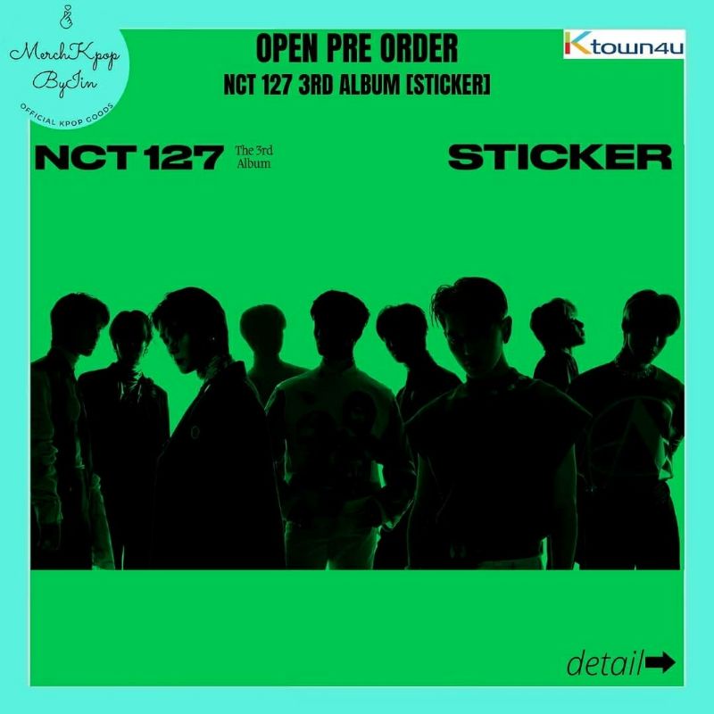 [PO] Sharing POLAROID EVENT Album NCT 127 [ sticker ] versi Sticky , Seoul dan Photobook Sealed