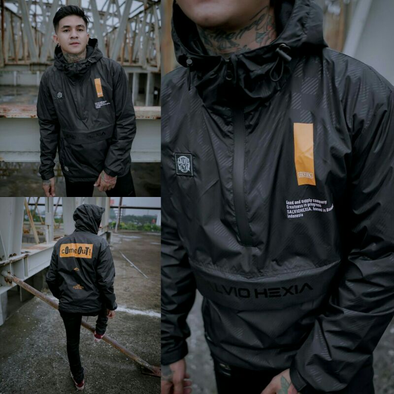 Come Out Diamound Jaket Cougle Jaket Parasut Pria Jaket Outdoor Salviohexia