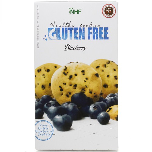 NHF Gluten Free Blueberry Cookies 180g Biskuit Bebas Gluten