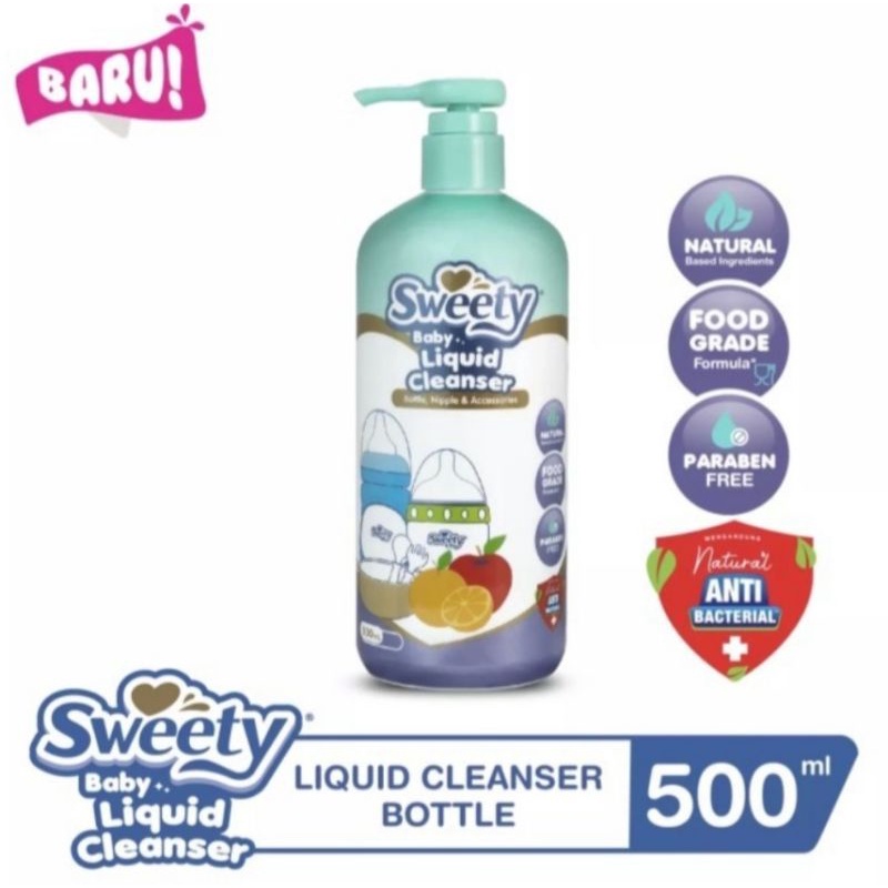 Sweety liquid cleanser bottle