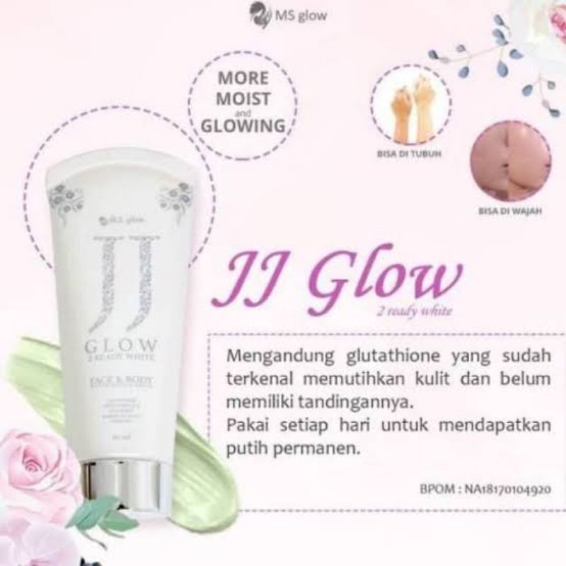 JJ Glow Ms Glow Moisturizing Cream SPF 30 | Sunscreen Ms Glow