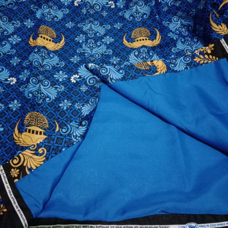 Batik korpri terbaru 2022 PRIA dan WANITA Bahan Katun Halus C40S / kemeja batik korpri cewek terbaru 2022 lengan panjang warna biru / baju batik korpri pria terbaru 2022 lengan panjang lapis furing premium / hem batik korpri premium