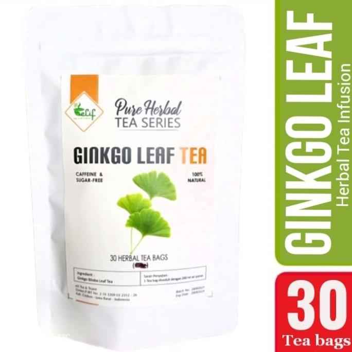 

[COD] Ginkgo Leaf Tea : Ginkgo Biloba Leaf Tea (30 Tea Bag) [COD]