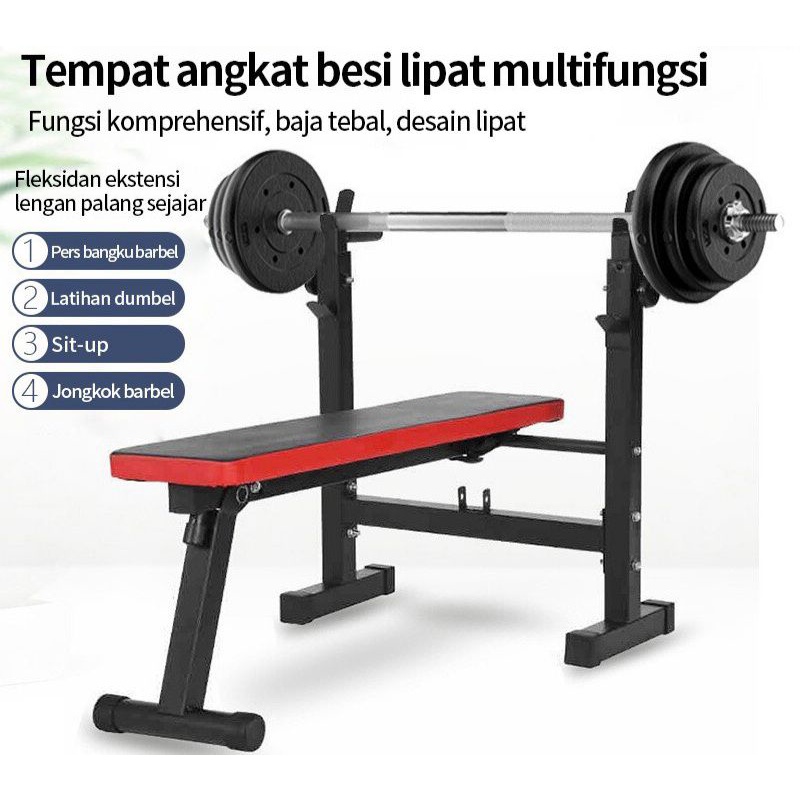 Jual ALAT FITNESS BANGKU LATIHAN BEBAN / BENCH PRESS | Shopee Indonesia