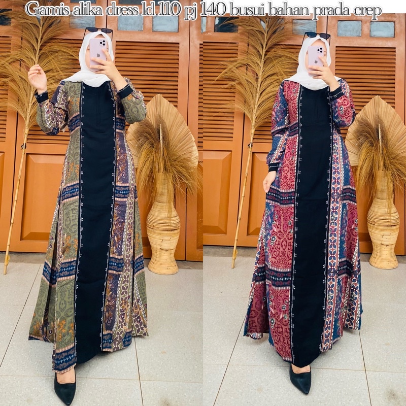 Alika dress ori amore by rubby / Alika dress / gamis amore by rubby/ ORI Amore by rubby