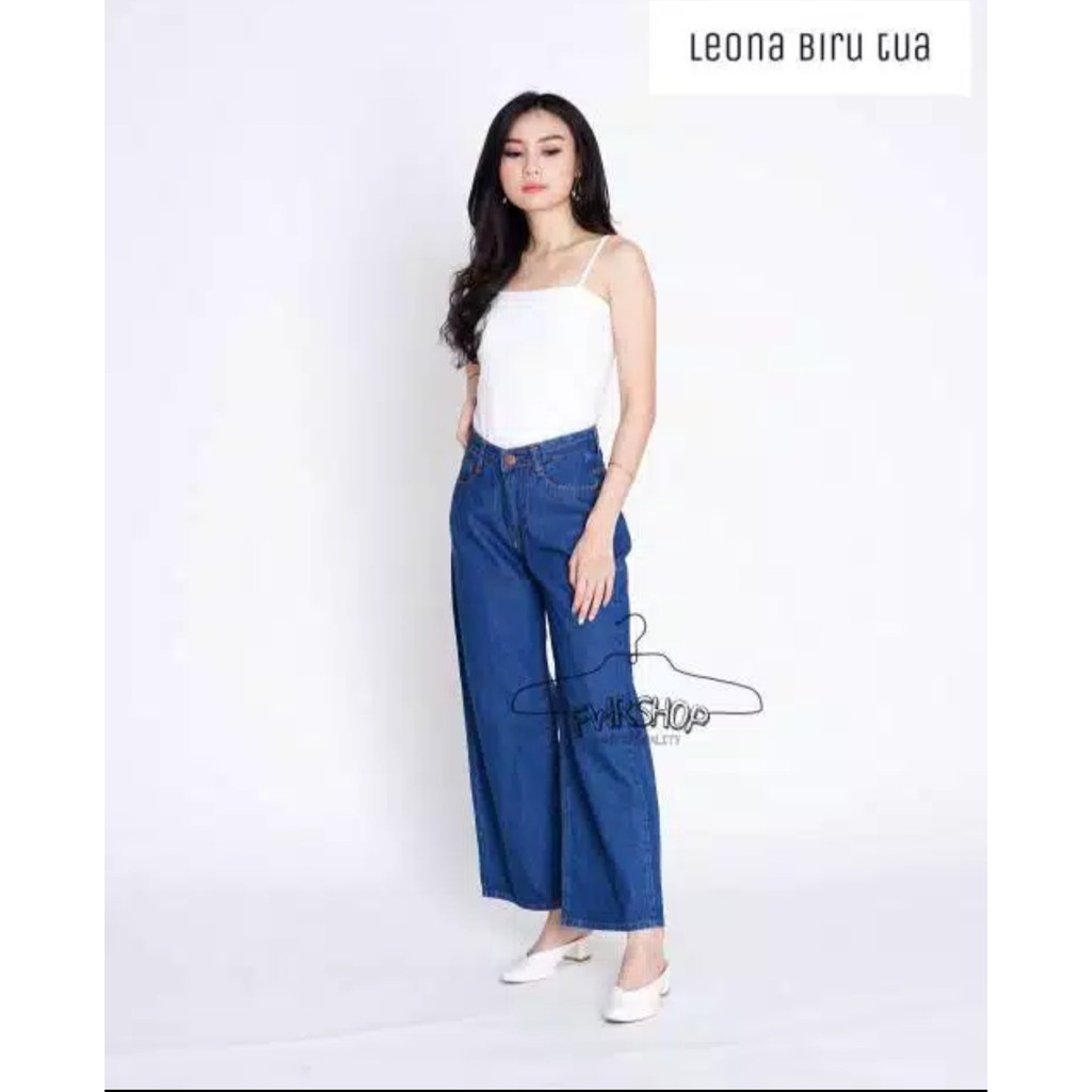 KBR STORE - Celana kulot Boyfriend leona