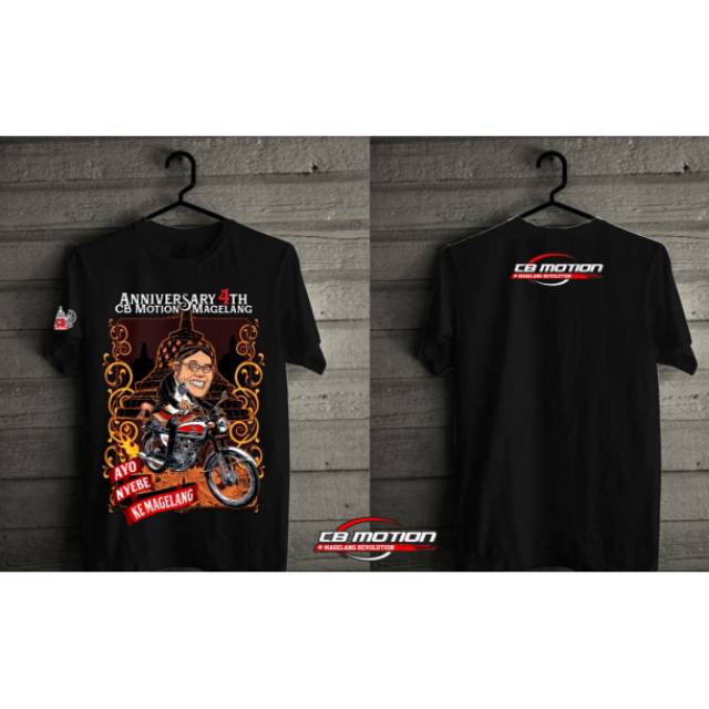 Kaos acara cb motion magelang