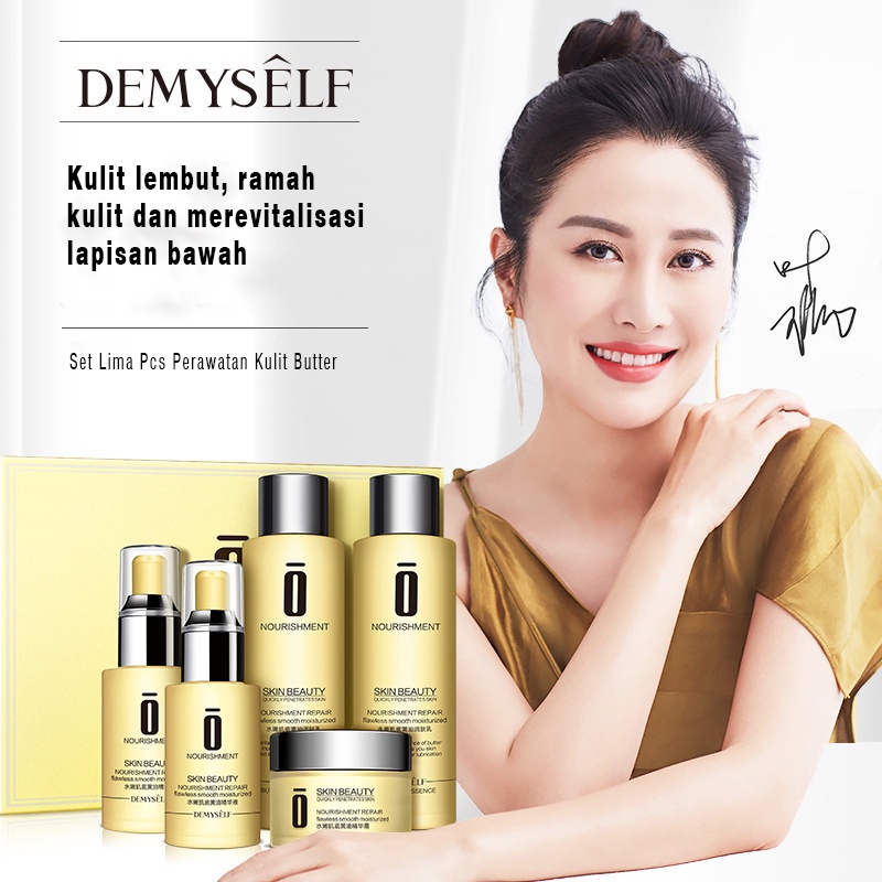 【Jlisa】Melembabkan,  menyegarkan, melembabkan kulit, paket perawatan wajah, set perawatan kulit/kecantikan wajah/skin care set/paket skincare/skincare set/cosmetic/beauty kit/beauty skincare