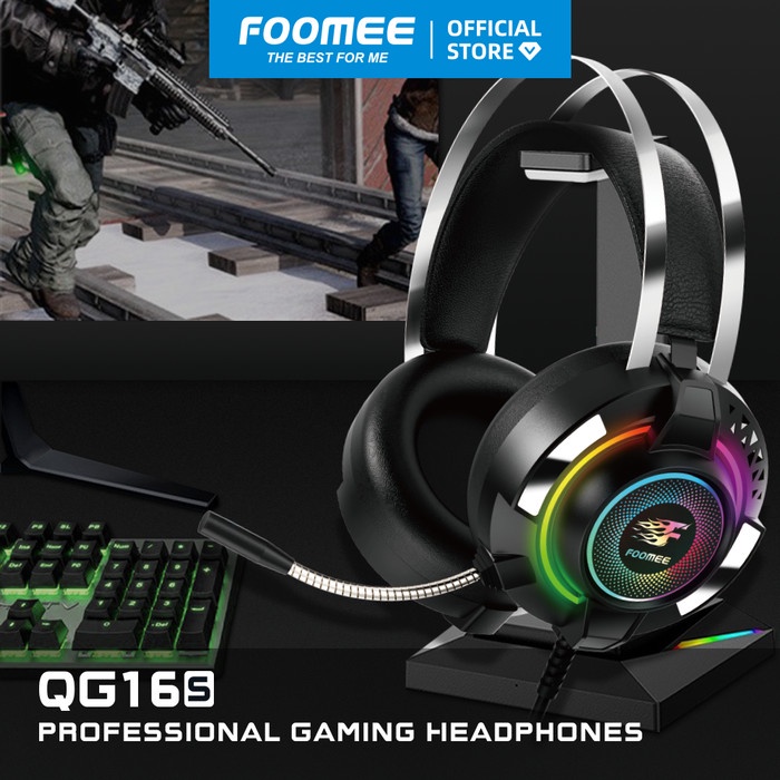 Gaming Headphones Mikropon FOOMEE QG16s