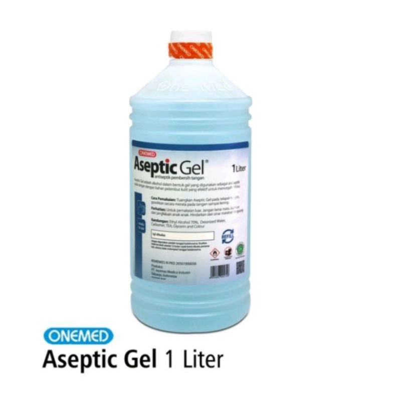 ASEPTIC GEL 1 LITER ONEMED ANTISEPTIC GEL