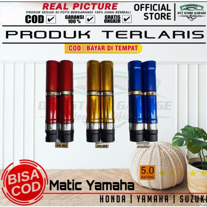 Cover Shock Sok Depan Variasi Part Matic Yamaha Mio Sporty | Mio M3 125 | Mio Smile | Mio soul GT | 
