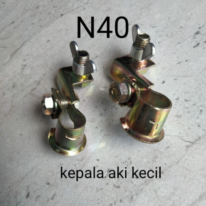 Jual Kepala Aki mobil Terminal aki tipe N40 | Shopee Indonesia